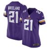 NFL Women's Minnesota Vikings Bashaud Breeland Nike Purple Game Jersey