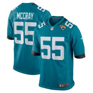 NFL Men's Jacksonville Jaguars Lerentee McCray Nike Teal Game Jersey