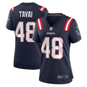 NFL Women's New England Patriots Jahlani Tavai Nike Navy Game Player Jersey