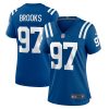 NFL Women's Indianapolis Colts Curtis Brooks Nike Royal Player Game Jersey