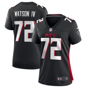 NFL Women's Atlanta Falcons Leroy Watson Nike Black Player Game Jersey
