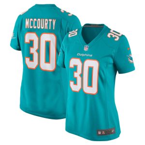 NFL Women's Miami Dolphins Jason McCourty Nike Aqua Game Jersey