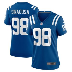 NFL Women's Indianapolis Colts Tony Siragusa Nike Royal Game Retired Player Jersey