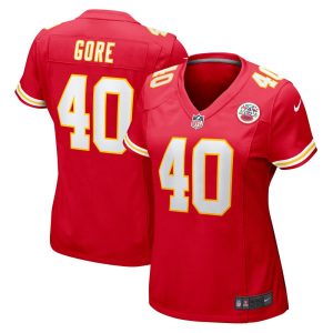 NFL Women's Kansas City Chiefs Derrick Gore Nike Red Game Jersey