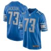 NFL Men's Detroit Lions Jonah Jackson Nike Blue Game Jersey