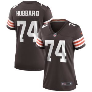 NFL Women's Cleveland Browns Chris Hubbard Nike Brown Game Jersey