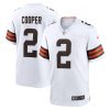NFL Men's Cleveland Browns Amari Cooper Nike White Game Jersey