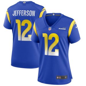 NFL Women's Los Angeles Rams Van Jefferson Nike Royal Game Jersey