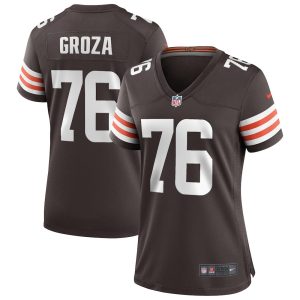 NFL Women's Cleveland Browns Lou Groza Nike Brown Game Retired Player Jersey