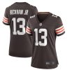 NFL Women's Cleveland Browns Odell Beckham Jr. Nike Brown Game Jersey