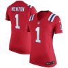 NFL Women's New England Patriots Cam Newton Nike Red Alternate Game Jersey