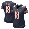 NFL Women's Chicago Bears Jesse James Nike Navy Game Jersey