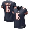 NFL Women's Chicago Bears Pat O'Donnell Nike Navy Game Jersey
