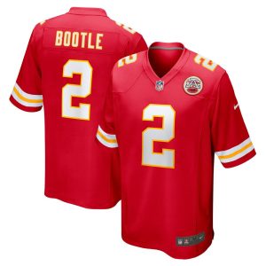 NFL Men's Kansas City Chiefs Dicaprio Bootle Nike Red Game Jersey
