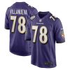NFL Men's Baltimore Ravens Alejandro Villanueva Nike Purple Game Jersey