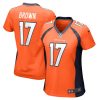 NFL Women's Denver Broncos John Brown Nike Orange Game Jersey