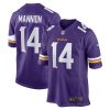 NFL Men's Minnesota Vikings Sean Mannion Nike Purple Player Game Jersey