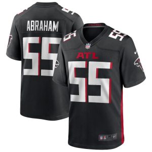 NFL Men's Atlanta Falcons John Abraham Nike Black Game Retired Player Jersey