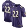 NFL Men's Baltimore Ravens Jimmy Smith Nike Purple Team Game Jersey