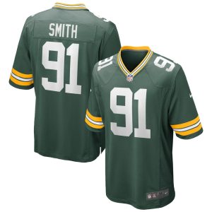 NFL Men's Green Bay Packers Preston Smith Nike Green Game Jersey