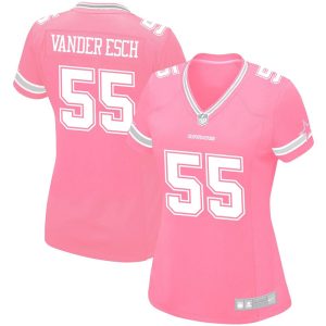 NFL Women's Dallas Cowboys Leighton Vander Esch Nike Pink Game Jersey