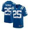 NFL Men's Indianapolis Colts Rodney Thomas Nike Royal Player Game Jersey