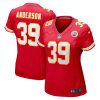 NFL Women's Kansas City Chiefs Zayne Anderson Nike Red Player Game Jersey