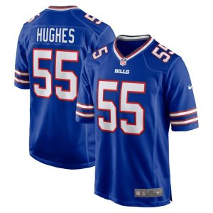 NFL Men's Buffalo Bills Jerry Hughes Nike Royal Game Player Jersey