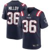 NFL Men's New England Patriots Lawyer Milloy Nike Navy Game Retired Player Jersey