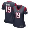 NFL Women's Houston Texans Tae Davis Nike Navy Player Game Jersey