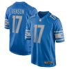 NFL Men's Detroit Lions Trinity Benson Nike Blue Game Jersey