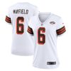 NFL Women's Cleveland Browns Baker Mayfield Nike White 1946 Collection Alternate Game Jersey