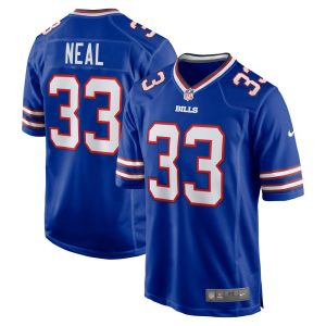NFL Men's Buffalo Bills Siran Neal Nike Royal Game Player Jersey