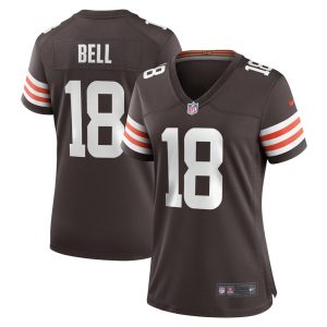 NFL Women's Cleveland Browns David Bell Nike Brown Game Jersey