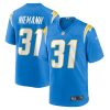 NFL Men's Los Angeles Chargers Nick Niemann Nike Powder Blue Game Player Jersey