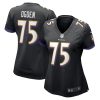 NFL Women's Baltimore Ravens Jonathan Ogden Nike Black Retired Player Jersey
