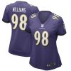 NFL Women's Baltimore Ravens Brandon Williams Nike Purple Game Jersey