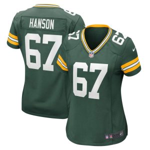 NFL Women's Green Bay Packers Jake Hanson Nike Green Nike Game Player Jersey