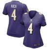 NFL Women's Baltimore Ravens Sam Koch Nike Purple Game Jersey
