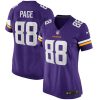 NFL Women's Minnesota Vikings Alan Page Nike Purple Game Retired Player Jersey