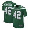 NFL Men's New York Jets Thomas Hennessy Nike Gotham Green Game Jersey