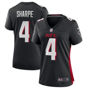 NFL Women's Atlanta Falcons Tajae Sharpe Nike Black Game Player Jersey