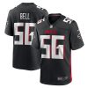 NFL Men's Atlanta Falcons Quinton Bell Nike Black Game Jersey