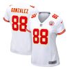 NFL Women's Kansas City Chiefs Tony Gonzalez Nike White Retired Game Jersey