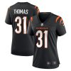 NFL Women's Cincinnati Bengals Michael Thomas Nike Black Game Jersey