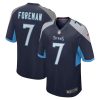 NFL Men's Tennessee Titans D'Onta Foreman Nike Navy Game Jersey