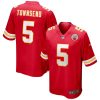 NFL Men's Kansas City Chiefs Tommy Townsend Nike Red Game Jersey
