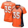 NFL Women's Denver Broncos Kary Vincent Jr. Nike Orange Nike Game Jersey
