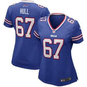 NFL Women's Buffalo Bills Kent Hull Nike Royal Game Retired Player Jersey