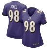NFL Women's Baltimore Ravens Travis Jones Nike Purple Player Game Jersey
